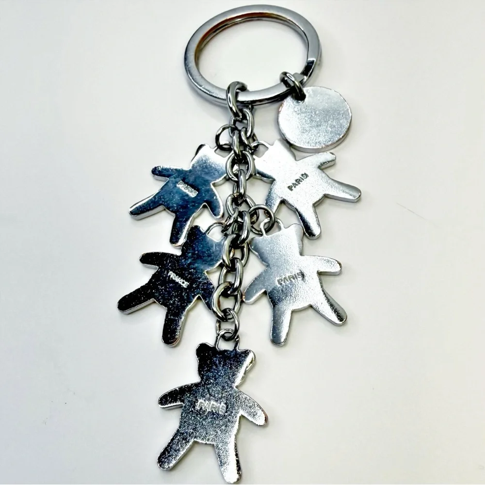 Prada Colorful Bear Bag Charm/Keychain